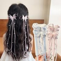 ราคา กิ๊บริบบิ้นโบว์น่ารักสำหรับเด็กหญิง มาพร้อมพู่ปีกผีเสื้อ เครื่องประดับผมเสริม.style /> (50308223216)