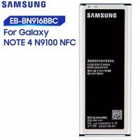 ราคา แบตเตอรี่ แท้ Samsung Galaxy Note 4 EB-BN916BBC 3000mAh ประกันนาน 3 เดือน (16769054229)