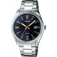 ราคา ﻿Casio นาฬิกาข้อมือผู้ชาย สีเงิน สายสเเตนเลส รุ่น Standard Gent MTP-1302D-1A2VDF (5006638556)