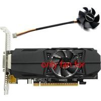ราคา สําหรับ Gigabyte GTX1050ti 1050 1030 N710 กราฟิกการ์ดพัดลมระบายความร้อน FS1250-S2053A 3Pin Header (56456580208)
