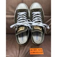 ราคา รองเท้า Converse ไทยเก่า ขนาด 9 = 27 CM. หนังกลับสีน้ำตาล ขอบผ้า พื้นออกแข็งหน่อย ซอฟไม่ตาย ราคา 400฿ (42806612833)