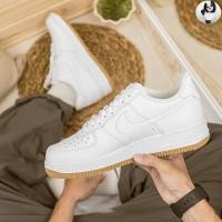 ราคา Air Force 107 All White Caramel Sole Shoes DJ2739-100 ผู้ชายผู้หญิง MNBF (46559446285)