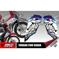 ราคา สติ๊กเกอร์ YAMAHA Finn ลาย ฉลาม SHARK V.1 (11185781559)