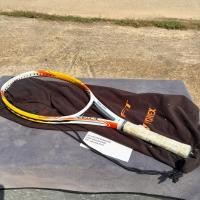 ราคา ไม้เทนนิส Yonex S Fit3 Dual OPS หน้า 105sqin น้ำหนัก 275g กริ๊ป 2 มือสองจากญี่ปุ่นสวยแต่มีตำหนิช่องร้อยสายสีส้มๆเปื่อย (48757321169)