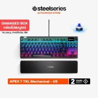 ราคา [Damaged Box] SteelSeries Apex 7 TKL Mechanical Gaming Keyboard (40106802948)