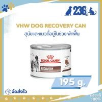 ราคา (1 กระป๋อง) Royal Canin Recovery อาหารชนิดเปียกสำหรับ สุนัขและแมวที่อยู่ระหว่างพักฟื้น 195 g. (53500240764)