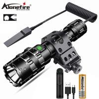ราคา Alonefire G100 XM-L2 ไฟฉาย LED ที่มีประสิทธิภาพ Super Bright 5 โหมดไฟฉายกลางแจ้ง Camping Light (53558770712)