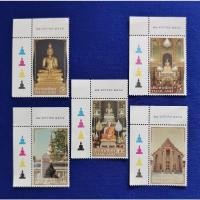 ราคา แสตมป์ใหม่ แสตมป์ที่ระลึกเนื่องในศุภมงคลสมัย "150 ปี แห่งการสถาปนาวัดราชบพิธสถิตมหาสีมาราม" ชุด 5 ภาพ แสตมป์ใหม่(N150) (11056942071)