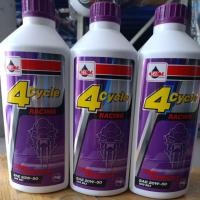 ราคา Veloil น้ำมันเครื่องเวลลอยม่วง 4จังหวะ Hydro Dynamic Film SAE20W-50 ขวดสีม่วง ขนาด0.8L (40026831875)