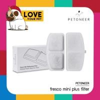 ราคา แผ่นกรองน้ำพุแมว PETONEER FRESCO MINI PLUS สำหรับ PETONEER FRESCO MINI PLUS (1 กล่อง บรรจุ 2 ชิ้น) ไส้กรองน้ำพุแมว (3461693888)