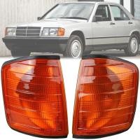 ราคา [สต๊อกพร้อมในพื้นที่] Mercedes-Benz W201 190E 1982-1993 ไฟสัญญาณโคมไฟมุมหน้า (Amber) (TYC/OEM)01 (57309269518)