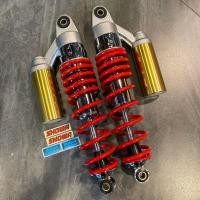 ราคา โช๊คตัวจบราม 53แบรนด์ SHOWA Tec2 สปริงแดงสด สำหรับ wave ทุกรุ่น ความสูง330mm. (17495961461)