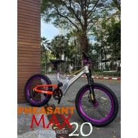 ราคา จักรยานเสือภูเขาเฟสสัน PHEASANT MAX 20 - 7 SPEED โช็คหน้า และ หลัง 7 สปีด เฟรมน้ำหนักเบาแมกนีเสียมอัลลอย (24538947165)