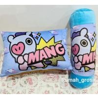 ราคา Unofficial BT21 BTS Mang Bolster Package (29716068689)