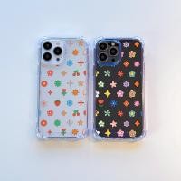 ราคา เคสสำหรับไอโฟน ลายพร้อมส่ง มีครบรุ่น ลายดอกไม้ สีรุ้ง (24057809017)