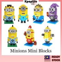 ราคา Minions Mini Nano Blocks การ์ตูน Bulding Nano Block มินิการ์ตูน Bulding Block ของเล่นบล็อกสําหรับเด็กผู้ใหญ่เกมครอบครัว (45958402541)