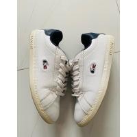 ราคา (37/23 cm) Lacoste Graduate Tri รองเท้ามือ2ของแท้ รองเท้าผ้าใบลาคอสต์ รองเท้าลำลองผู้หญิง (25383825479)