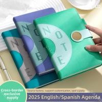 ราคา 365 วัน Planner Notesbook ปกหนังโน๊ตบุ๊ค 2026 รายสัปดาห์รายเดือนรายวัน Planner Study Journal Agenda Organizer (44364903238)