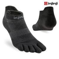 ราคา INJINJI ถุงเท้าวิ่งแยกนิ้ว RUN LIGHTWEIGHT NO-SHOW COOLMAX BLACK รุ่นวิ่ง ข้อสั้น สีดำ ใส่วิ่ง (24014202248)