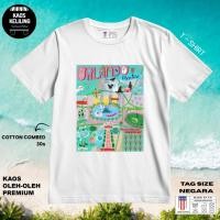 ราคา FLORIDA SOUVENIR เสื้อยืด 12 ดั้งเดิม FLORIDA LABEL แท็กของขวัญพรีเมี่ยม SOUVENIR เสื้อผ้า (58008457829)