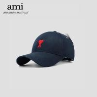 ราคา 【AMI Paris 】 หมวก Ami Paris หมวกเบสบอลปักลายหัวใจ สไตล์ยูนิเซ็กซ์ หมวกกันแดด (48855828393)