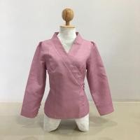 ราคา เสื้อไหมลาว อก 38 สีชมพูปูน (1745601477)