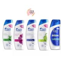 ราคา (1ขวด) Head & Shoulders Shampoo เฮดแอนด์โชว์เดอร์  แชมพู 65ml สูตรขจัดรังแค มี 5 สูตร ✨ (27523703823)
