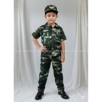 ราคา ชุดอาชีพเด็ก ชุดทหารเด็ก ชุดทหารบก ชุดเซ็ท 3 ชิ้น ผ้าคอตตอนลายพรางดิจิตอล (52003422745)