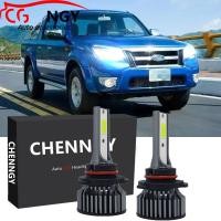 ราคา สําหรับ Ford Ranger (T6) ปี 2012 ถึง 2014 2015 (โคมไฟหัว) FGKKJJ ไฟ LED ไฟหน้ารถ ไฟหน้าอัตโนมัติ 6000k 12-32v แสงสีขาว Plug & Play Qty 2 (55957780829)