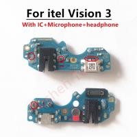 ราคา สําหรับ Itel Vision 3 ชาร์จพอร์ตบอร์ด flex สายเชื่อมต่อ USB Dock Charger พอร์ตปลั๊กหูฟังแจ็คเสียงไมโครโฟน MIC ชาร์จ BOARD (49002936691)