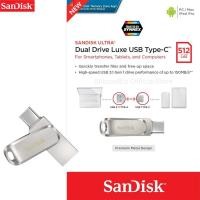 ราคา SanDisk Ultra® Dual Drive Luxe USB Type-C 512GB (SDDDC4-512G-G46) แฟลชไดรฟ์ ไดร์ฟOTG ใส่ โทรศัพท์ แทปเลท Tablet iPad Pro (4933427227)