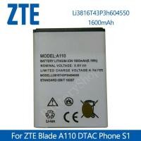 ราคา แบต DTAC Phone S1 (ZTE Blade A110) (Li3816T43P3h604550) 1600MAh 3.8 V (5057844248)