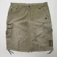ราคา กางเกงขาสั้น คาร์โก้ สามส่วน สีพื้น ทรงสวย ทรงคลุมเข่า Cargo short (เอว40) แบรนด์ Adidas มือสอง ของแท้ (48504218829)