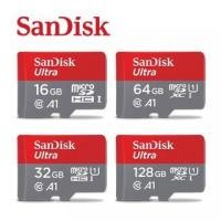 ราคา SanDisk Ultra MicroSDHC UHS-I card ความเร็วสูงสุด 100 MB/s U1 A1 ไมโครเอสดีการ์ด 16GB 32GB 64GB 128GB (7592603986)