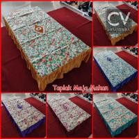 ราคา ผ้าปูโต๊ะรับประทานอาหารทรงสี่เหลี่ยมขนาดใหญ่สําหรับห้องนั่งเล่น Premium Minimalist ซาตินวัสดุหนาลายดอกไม้ขนาด 150x80 ซม. / 180x80 ซม. ผ้าปูโต๊ะตารางสี่เหลี่ยม (52201561289)