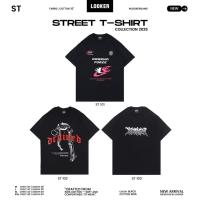 ราคา LOOKER - เสื้อยืดสกรีนโอเวอร์ไซส์ (สีดำ)(สีขาว) (55203471861)