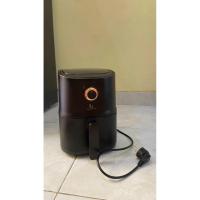 ราคา HAN RIVER HRAF04PK Air Fryer 3.5L 500watt Low power Listri Black (44074688097)