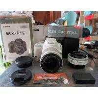 ราคา กล้อง Canon Kiss X7 (100D) + 18-55 F3.5-5.6 IS STM + 40 F2.8 STM กล้องมือสอง เลนส์มือสอง (22414272188)