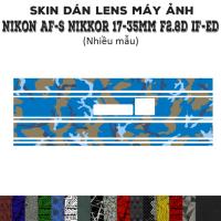 ราคา Nikon AF-S 17-35mm f2.8D IF-ED Lens Skin (หลายรุ่น) | สติ๊กเกอร์ป้องกัน Decal Film 3M สําหรับเลนส์กล้อง Nikkor 17-35 mm (41380399062)