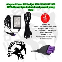 ราคา HP Printer Deskjet 1000 1050 2050 2060 30V 3.33mAh 3 Pin Charger รวม 2Prong Power Cable รับประกัน 3 เดือน (46758135262)