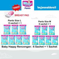 ราคา Baby Happy Renceng SML XL Body Fit Pants ผ้าอ้อมกางเกงผ้าอ้อมเด็ก Rencengan (44305808787)