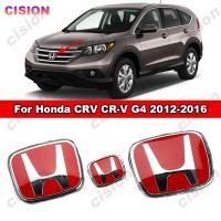 ราคา สติกเกอร์อะคริลิค รูปโลโก้ 3D สีแดง สําหรับติดตกแต่งพวงมาลัยรถยนต์ Honda CRV CR-V 2012 2013 2014 2015 2016 2017 G4 1 ชิ้น (24054528105)