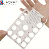 ราคา LACYESZB แหวน Mandrel Stick Professional แหวนเส้นรอบวงยุโรปขนาดแหวนไม้บรรทัด UK ขนาดผู้หญิงอเมริกันแหวน Sizer นิ้วขนาด Board (55108491575)