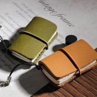 ราคา Vintage Handmade หนังโน้ตบุ๊ค Mini Pocket Notepad To Do List แบบพกพาไดอารี่สมุดบันทึก Planner Schedule Organizer Kawaii เครื่องเขียน (26564235975)