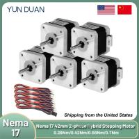ราคา Nema 17 42mm 2PH Hybrid Open-loop Stepping Motor 34/40/48/60mm 0.28/0.42/0.56/7Nm for DIY 3D Printe (51453349212)