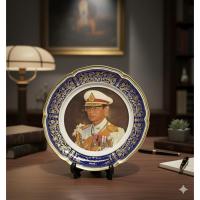 ราคา จานโชว์พระบรมฉายาลักษณ์เมลามีน รัชกาลที่ 9 และรัชกาลที่ 5 (44755831938)