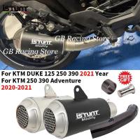 ราคา Slip On For KTM DUKE 125 250 390 Adventure 2020 2021 2022 Motorcycle Exhaust Escape Moto System Mod (43226847370)