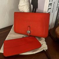 ราคา used Hermes duo wallet (22570852160)