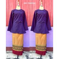 ราคา เสื้อพื้นเมืองผ้าฝ้ายสีหม้อห้อม (28815562465)