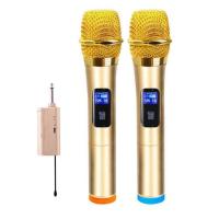 ราคา ไมโครโฟนไร้สาย ไมค์ UHF Wireless Microphone ไมค์ลอยไร้สาย ไมค์บ (26454837200)